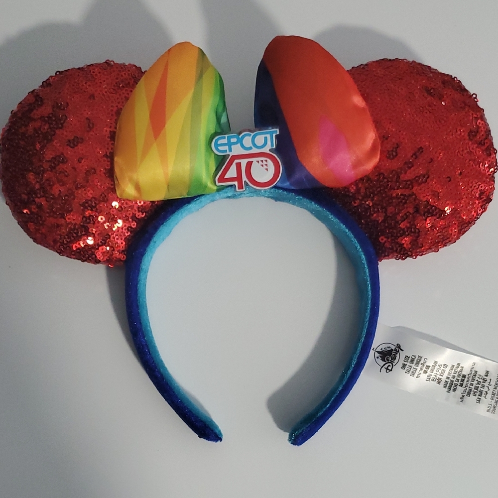 40th Anniversary Epcot Pride Ears Headband